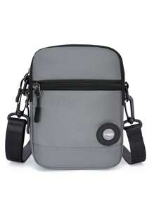 Mini Crossbody Bag Shoulder Bag For Men, Small Messenger Satchel Bag For Women Back To School Students Commute Sling Bag For Man Man Bag Cross Body Bag Side Bag School Supplies Fall Messenger Bag Bag For Man Cylinder Bag Old Money Halloween Christmas - Multicolor - View 11