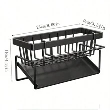 Kitchen Rack Rag Storage Drain Rack Punch-Free Household Spice Rack Sink Faucet Sink Artifact - Multicolor - View 12