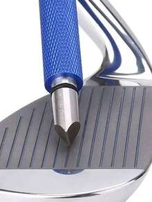 1-Piece Groove Sharpener, Golf Club Groove Sharpener, Club Sharpener, Groove Sharpening Tool - Produces Optimal Backspin - For U And V Grooves - Multicolor - View 6