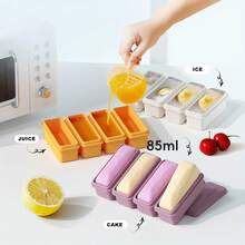 Bộ 1 CÁI/4 CÁI Thiết yếu cho mùa hè: (6,67 * 3,9 * 1,4) Máy làm đá silicon màu ngẫu nhiên inch - Thích hợp cho đồ uống ướp lạnh và sinh tố, Thích hợp cho nhà bếp, tiệc tùng, tiệc sinh nhật, kỷ niệm ngày cưới và các hoạt động khác - Nhiều màu - Xem 7