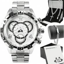 Men Watch Sets - 白色 - 查看 1