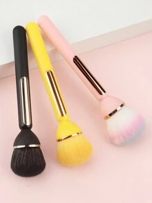 RANCAI 1支化妆刷，散粉刷，柔软纤维刷毛，塑料手柄，适用于腮红、散粉、化妆品 - 彩色 - 查看 5