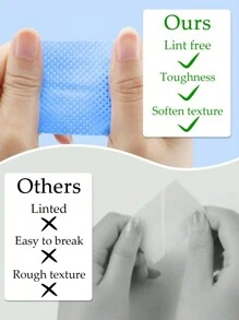 500PCS Lint Free Nail Wipes, Nail Polish Remover Pads Eyelash Extension Wipes, Soft Non-Woven Acetone Nail Polish Remover Pads Nail Wipes For Nail Prep And Gel Polish Remover, No Lint Nail Glue Wipes Eyelash Extensions Nail Supplies, Pink, Travel Stuff, Gifts For Mom, Friends, Teacher, Birthday, Wedding, Desk, Shelves, Accessories, Funny Gift, Style And Some Parts Are Sent Random