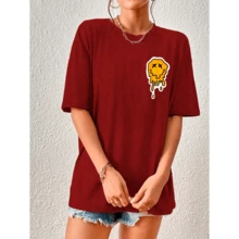 Men Outdoor Tees & Tanks - 紅色 - 查看 4
