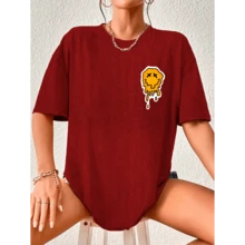 Men Outdoor Tees & Tanks - 紅色 - 查看 3