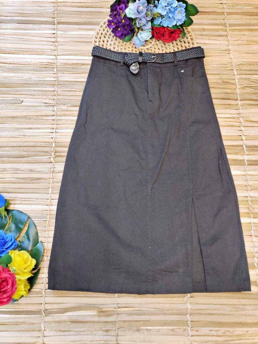 Women Skirts - 黑色 - 查看 1