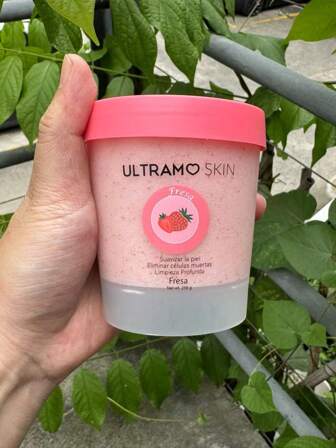 ULTRAMO Exfoliantes corporales con textura de helado,exfoliantes corporales que iluminan y suavizan la piel para la ducha,exfoliación suave,piel muerta,humedad y nutrición