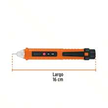 PROBADOR DE VOLTAJE SIN CONTACTO DE DOBLE RANGO PROVO-5 TRUPER 102882 - Naranja - Ver 2