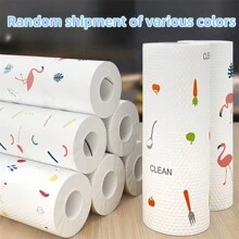 Household Kitchenware, Household Items, Kitchen Disposable Rags, Disposable Kitchen Cleaning Towels, Scouring Pads, Non-Dirty Hands Cleaning And Tearing Paper Towels Disposable - Multicolor - View 15