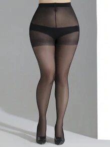 1 Quần nữ chấm bi cỡ lớn sành điệu - màu đen - Xem 1