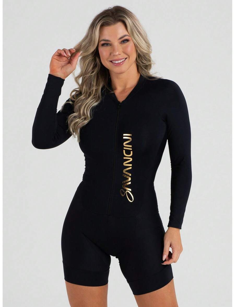 Women Cycling Jersey - màu đen - Xem 1