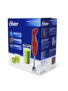 Batidora De Inmersión Oster 2610 Roja Y Gris - Rojo - Ver 3