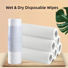 Household Kitchenware, Household Items, Kitchen Disposable Rags, Disposable Kitchen Cleaning Towels, Scouring Pads, Non-Dirty Hands Cleaning And Tearing Paper Towels Disposable - Multicolor - View 5