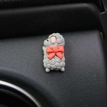 20PCS Car Interior Decorations, DIY Car Ornaments, Center Console Display Screen, Crouching Car Decorations, Small Animal Figurines - Multicolor - View 10