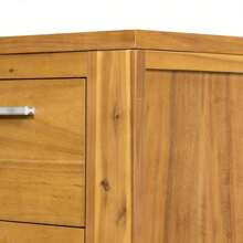 20.7x15.4x22" Nightstand - 原木色+棕色 - 查看 9