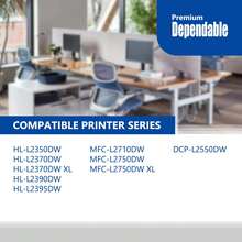 TN760 Toner Cartridge Replacement For Brother TN-760 TN730 TN-730 Compatible With HL-L2350DW HL-L2395DW HL-L2390DW HL-L2370DW MFC-L2750DW MFC-L2710DW DCP-L2550DW (Black,4 Pack)