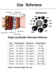 1pc Cinnabar Tiger Eye Stone Beads Fengshui Pixiu Bracelet Men Women Fashion DIY Elastic Bracelet Jewelry - Red - View 10