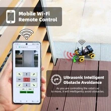 TSCINBUNY Robot Kit For Arduino Project Programmable ESP32 Starter Kits, Professional Educational Robotic Complete Automation Kit, With Codes And Instructions - White - View 3