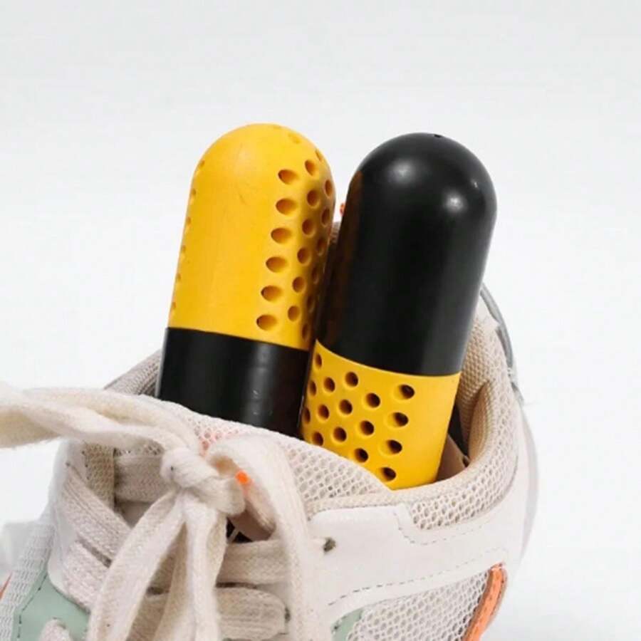 1 chiếc Sneaker Deodorant Protection Vitality Carbon Capsule hương thơm lâu dài cho tủ giày gia đình ký túc xá hộp đựng giày máy sấy khử mùi - Màu vàng - Xem 1