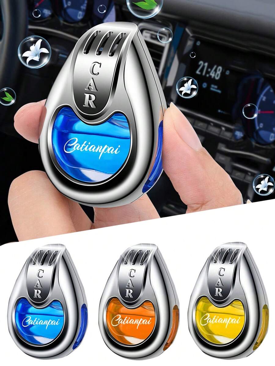 1 st luftfräschare för hemmet med eterisk olja, kreativ ventilationsklämma för luftfräschare i bilen, långvarig doft för bilens interiör, alla hjärtans dag, alla hjärtans dag-tillbehör, bröllopsartiklar - Multifärgad - Visa 1