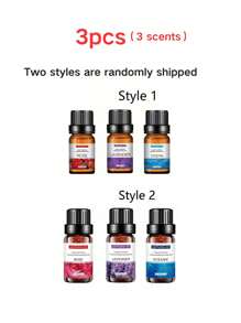 Set de 3/6/12 piezas de 10ml de aceites esenciales solubles en agua con fragancias de fruta como lavanda, naranja dulce, menta, rosa, sakura y océano. El regalo perfecto para graduación, Pascua, San Valentín, Halloween, otoño, invierno, festividades, aromaterapia, ambientador de hogar, difusor, regalo, decoración del hogar - Naranja dulce - Ver 7