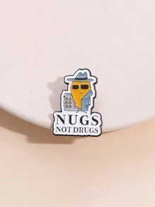 1 件 Nugs 非个性化别针徽章，为朋友提供有趣礼物，适合男女日常佩戴 - 人物 - 查看 8