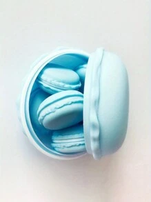 7件套马卡龙造型收纳盒，时尚家用圆形首饰收纳盒，小巧迷你首饰盒，多功能便携式杂物分类盒，非常适合开学季、圣诞节、感恩节、新年和情人节等节日送礼，是收纳饰品和小物件的理想之选。 - 彩色 - 查看 11