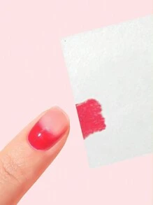 klimonla 500pcs/Bag Disposable Non-Woven Nail Cleansing Pads, Nail Polish Remover Wipes, Thick And Non-Falling Cleaning Cloths For Manicure, Wet And Dry Use Nails Nails Supplies Nail Stuff - Multicolor - View 2