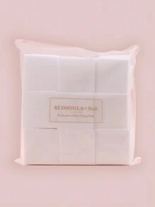 klimonla 500pcs/Bag Disposable Non-Woven Nail Cleansing Pads, Nail Polish Remover Wipes, Thick And Non-Falling Cleaning Cloths For Manicure, Wet And Dry Use Nails Nails Supplies Nail Stuff - Multicolor - View 7