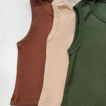 Women Tank Tops & Camis - 白色 - 查看 7