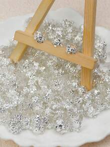 40Pcs Gold-Color Hair Beads For Braids Adjustable Micro Rings Hair Bead Cuff Clips Dreadlock Beads - Multicolor - View 3