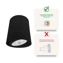 LED Downlights - Siyah - Görünüm 4