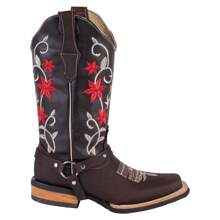 Women Ankle Boots & Booties - 巧克力棕 - 查看 2