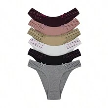 Set5 6 Bikini Cachetero De Algodón. Corte Francés - Multicolor - Ver 1