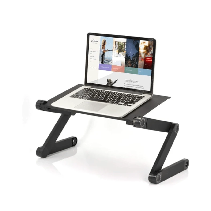 Portable Adjustable Laptop Desk Stand Table Vented | Light Weight ...