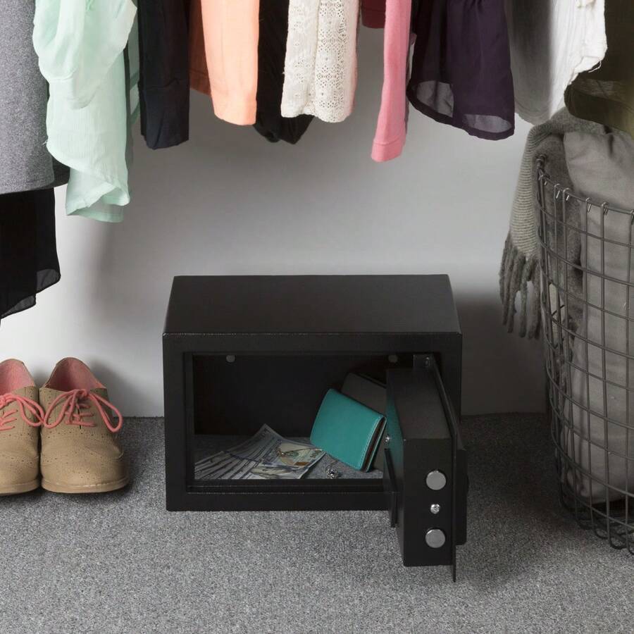 Stalwart Electronic Premium Digital Steel Safe 2 Key Override Home