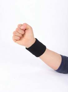 1 件装 男士女士运动健身篮球吸汗透气护腕户外羽毛球跑步毛巾护腕 - 彩色 - 查看 2