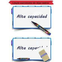 12 Piezas Marcadores De Pizarra Blanca, Tinta Recargable, Marcadores para Pizarrón Blanco Blanca Borrables, Plumones Pizarrón Blanco para La Escuela, Oficina, Uso de Plumones En El Hogar, Marcador Pluma de Resaltador - Multicolor - Ver 7