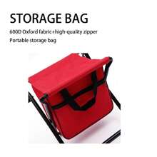 Folding Camping Chair Stool Wear-Resistance Oxford Fabric Durable Material Suitable For Outdoor Travel