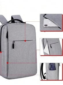Festa Junina Mochila masculino feminina impermeável com USB cabe notebook