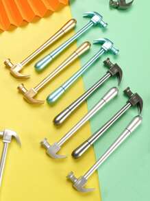 4支/套卡通錘形中性筆，辦公、學習、考試、書寫模擬工具 - 彩色 - 查看 9