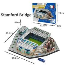 A Large 3D Paper Stadium Puzzle Model For Passionate Football Fans To Fight With Your Home Team,Football,Liverpool,Qatar