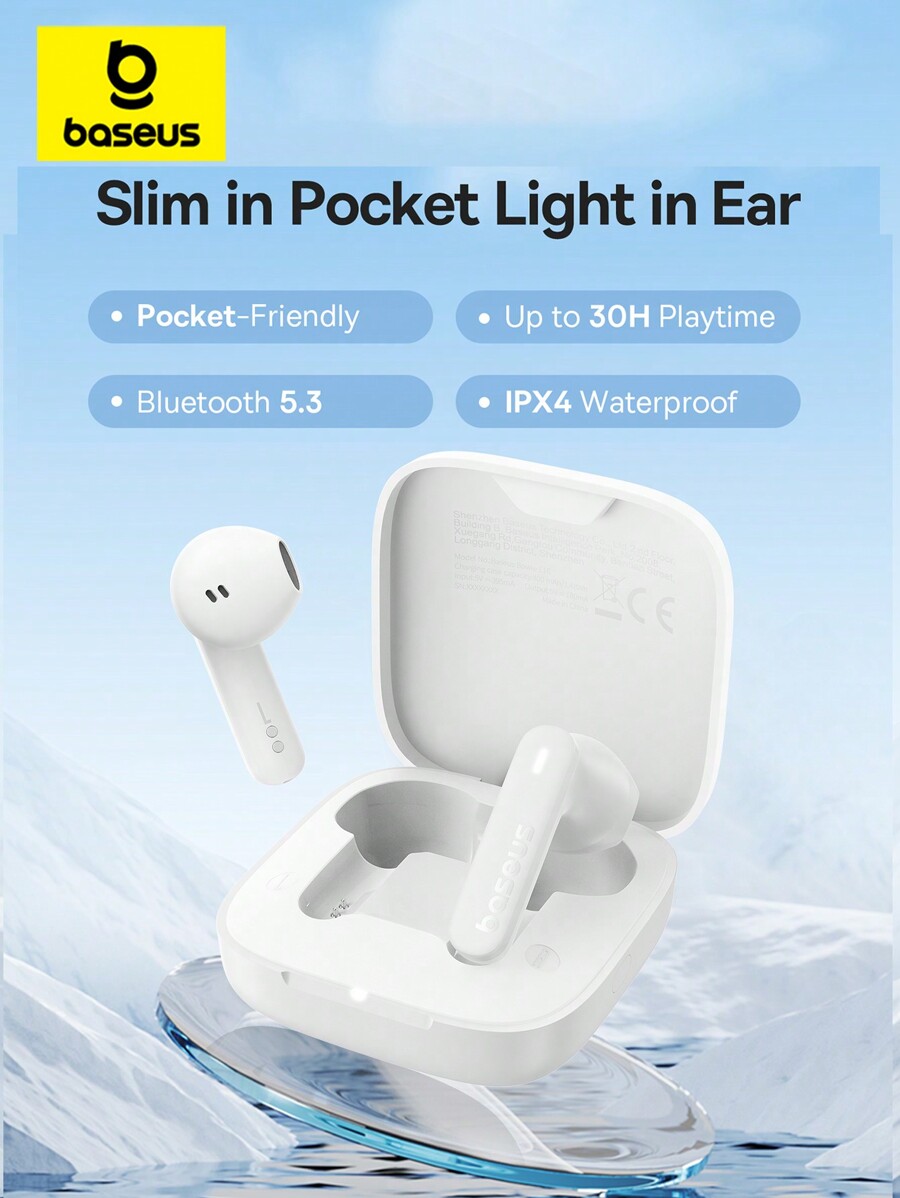 Baseus Baseus Bowie E16 Wireless Earphones Bluetooth 5.3 TWS Earbuds