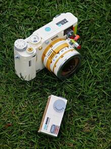 WLtoys Building Blocks Camera, DIY STEM Toys, Building Construction Brick Set Best Gift For Adult Teens Kids Collectible Model Digital Room Decoration - Multicolor - View 10