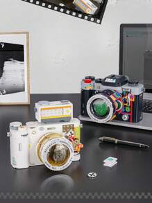 WLtoys Building Blocks Camera, DIY STEM Toys, Building Construction Brick Set Best Gift For Adult Teens Kids Collectible Model Digital Room Decoration - Multicolor - View 1