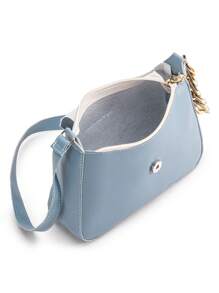 Gaby Show Women's Crescent Half Moon Shoulder Bag - 藍色 - 查看 4