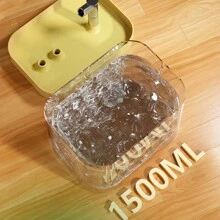 1pc 1.5L Pet Water Dispenser, Cat Water Dispenser, Automatic Filter Of Water Impurities, Silent Water Dispenser, Suitable For Small And Medium-Sized Cats And Dogs Automatic Drinking Water, USB Power Cord Without Adapter, Replacement Filter Can Be Purchased