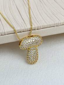 1 Peça Novo Colar de pingente de letra A-Z 26 CZ Exagerado Grande Estilo Hip-Hop de Luxo, Colar de corrente em aço inoxidável com banho de ouro 18K para homens e mulheres com nome ou inicial.