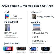 SWITCH Hub, Tương thích với Switch Type-C Hub, Switch Dock Tương thích với Switch, Đế sạc TV di động có cổng PD Bộ đế thay thế Bộ chuyển đổi Type C sang TV Tương thích với Apple Laptop Pro Air, Đỏ Xanh, Đế cắm 2 trong 1 - Màu xanh lam - Xem 8