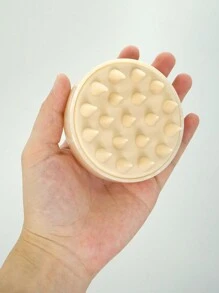 lina. 1pc Silicone Shampoo Scalp Massager, Shower Hair Brush, Soft Comb Head Cleaning Massaging Tool, Hair Brush, Comb, Hair Tools - Multicolor - View 8